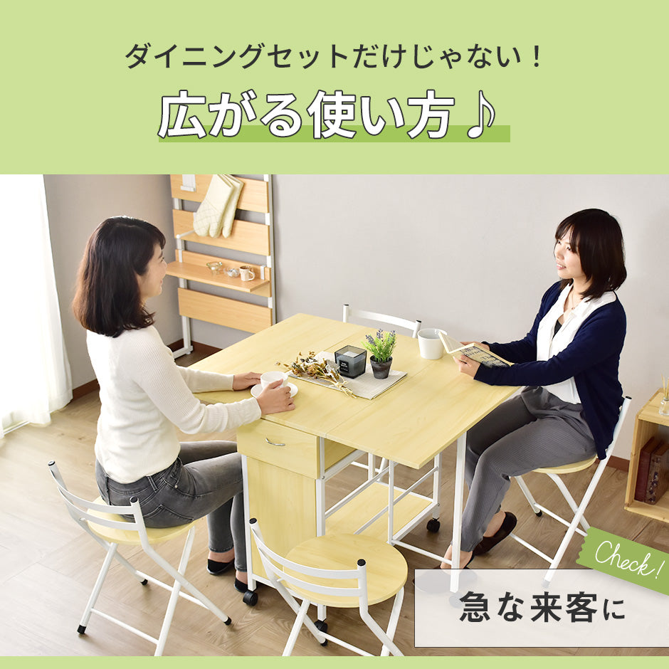 ダイニング5点セット レイラ