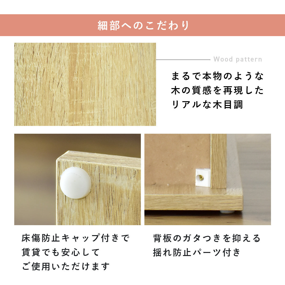 【幅20】サイドテーブル ライラ引出し20cm