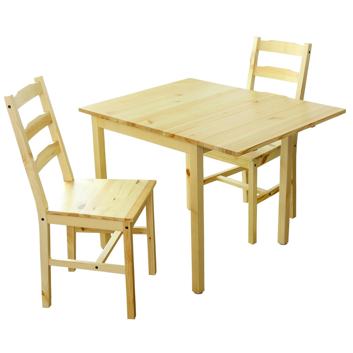 伸長式ダイニングテーブル3点セット リンド バタフライ