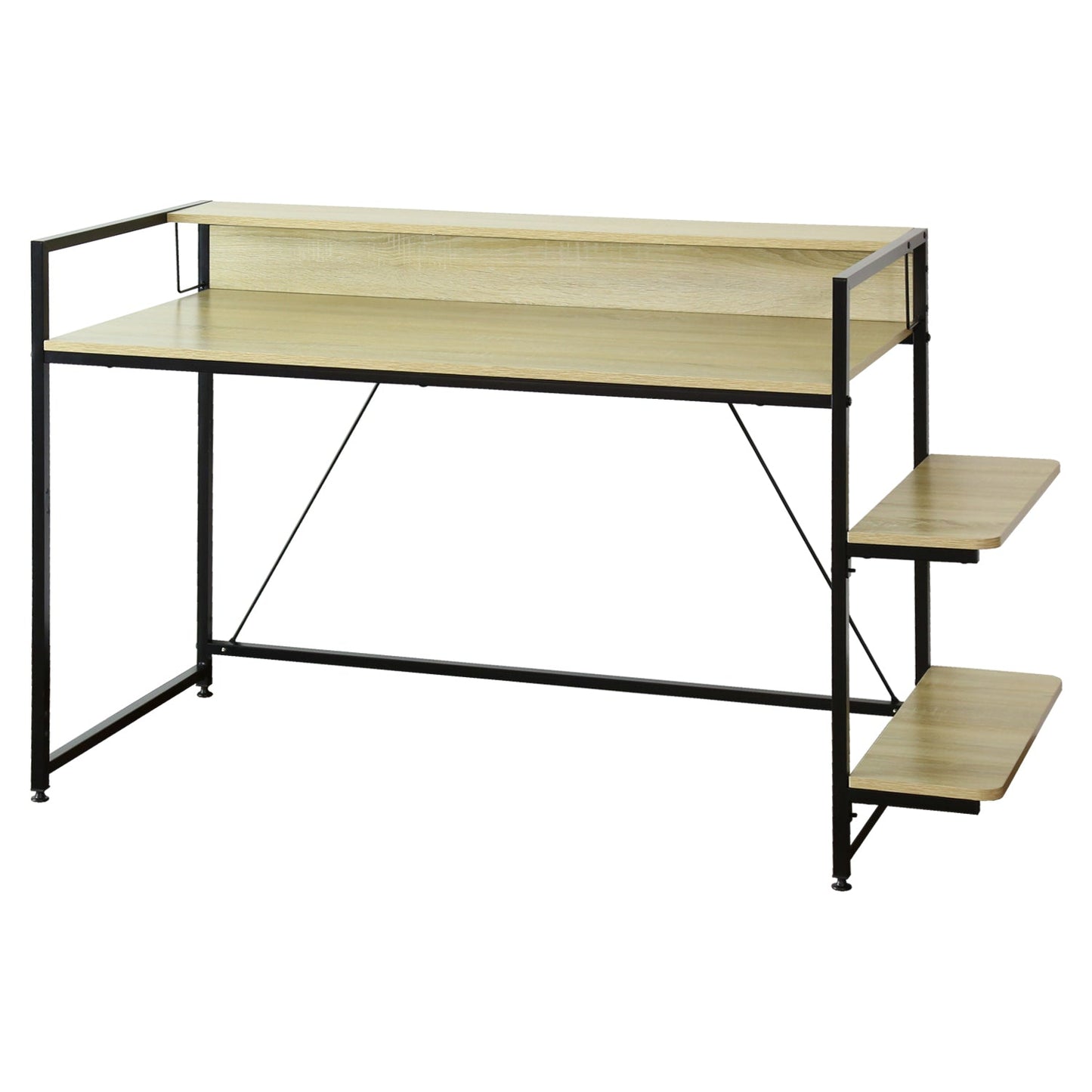 【幅120】棚付きパソコンデスク アマリア120