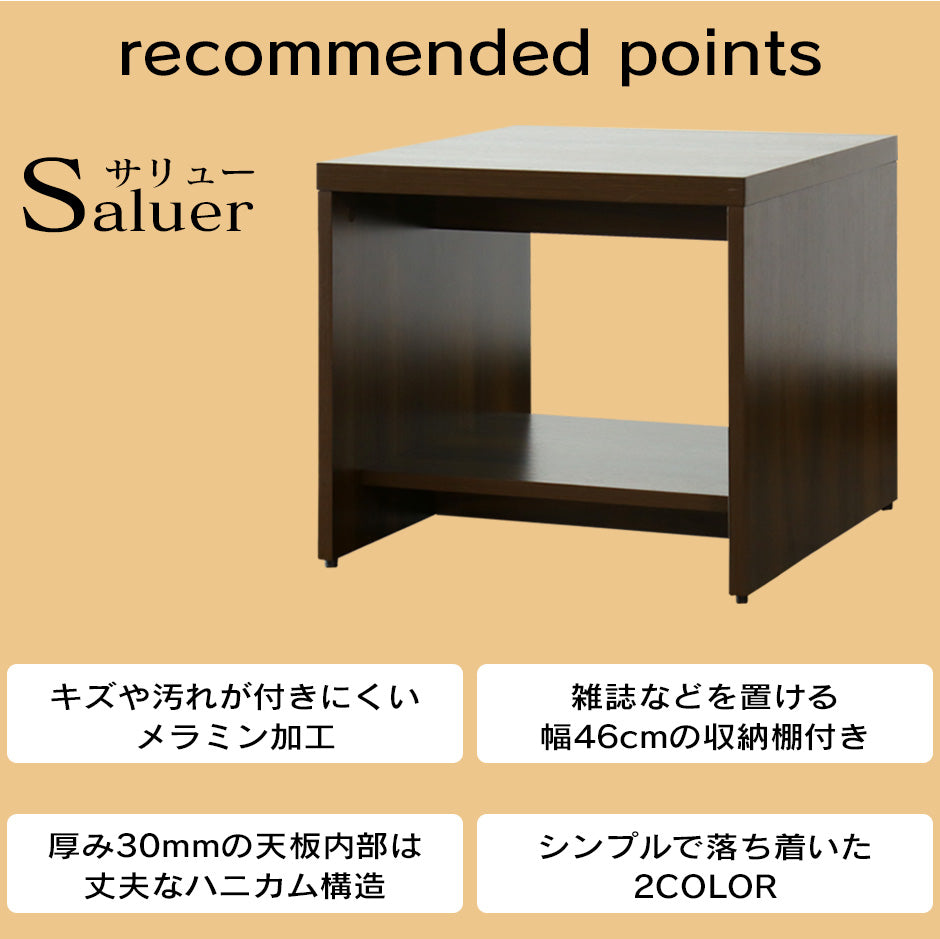 センターテーブル サリュー50