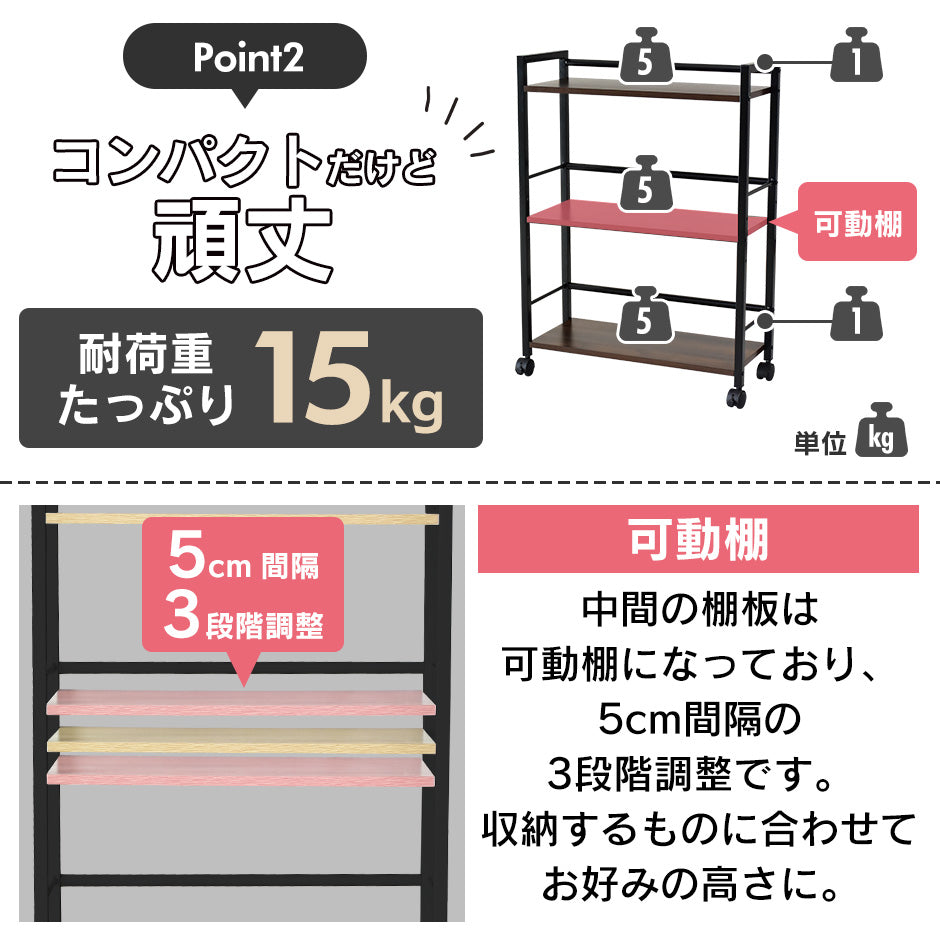 キッチンワゴン ソブリオ