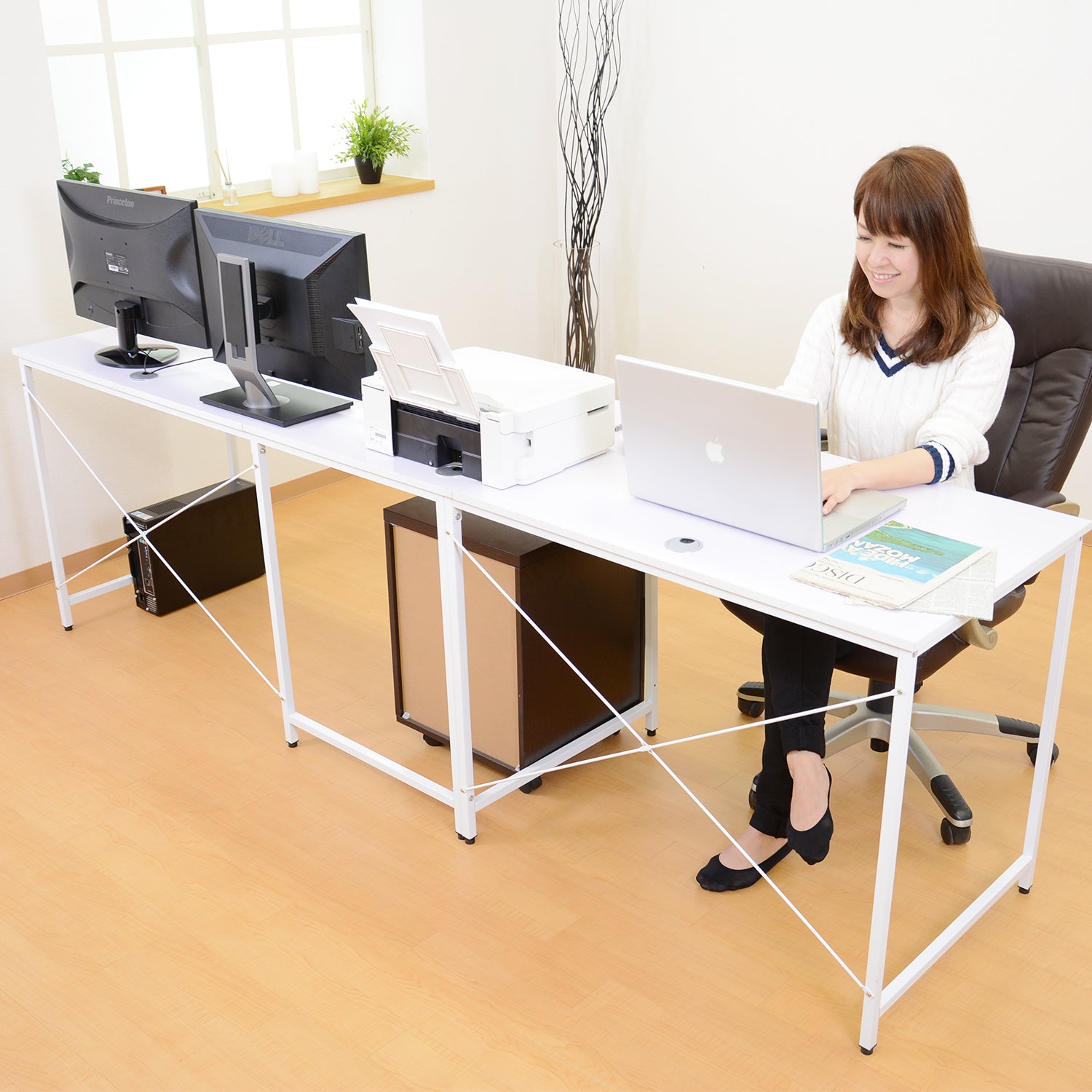 【新品・送料無料】パソコンデスク L字型 コーナー ハイタイプ 3点セット 幅151】L字型デスク スクリュー – ドリス公式