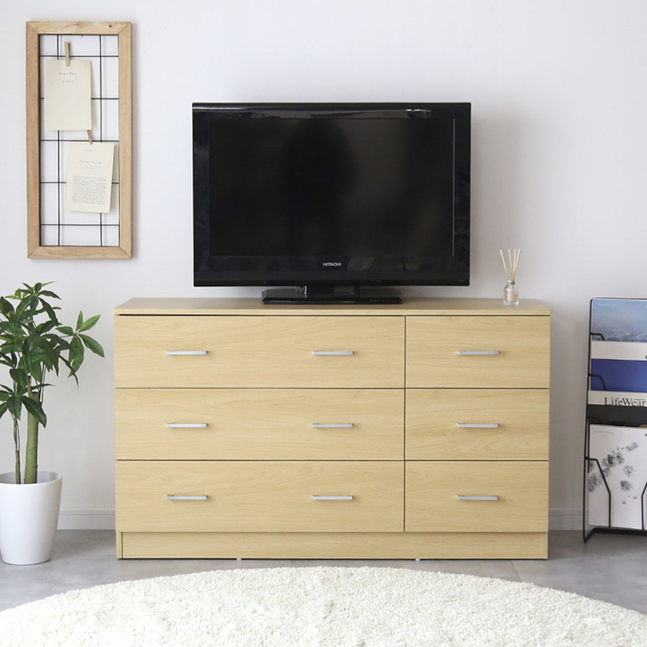 木製チェスト 【幅60/120】 2段｜3段｜4段  デニス2