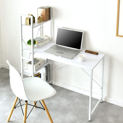 【幅115】ラック付きL字デスク ガイア