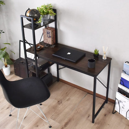 【幅115】ラック付きL字デスク ガイア