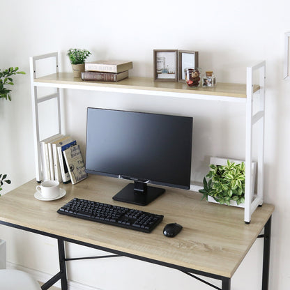 デスク上収納ラック【幅80㎝｜幅110㎝】【1段｜2段】リオラ