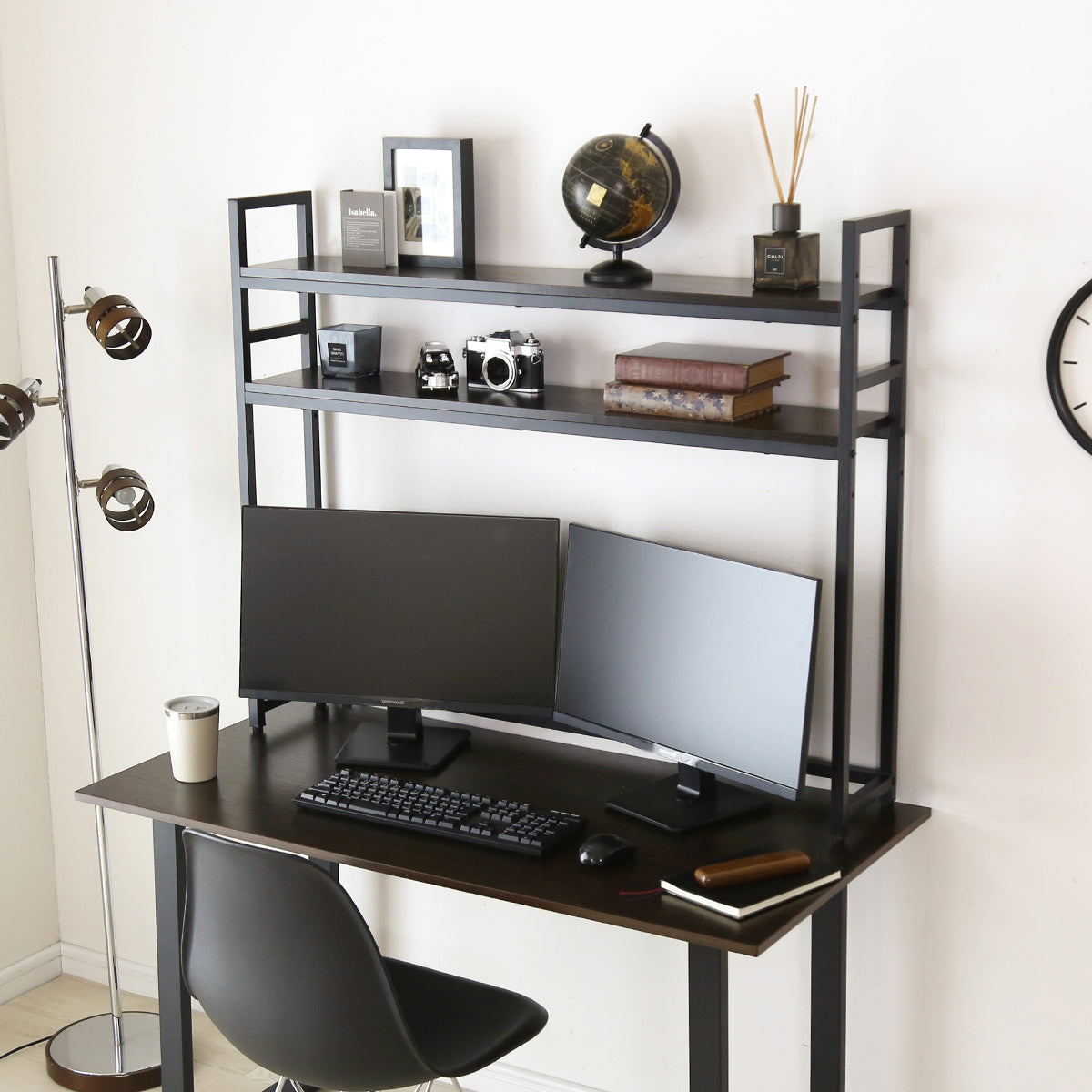 デスク上収納ラック【幅80㎝｜幅110㎝】【1段｜2段】リオラ