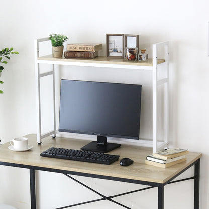 デスク上収納ラック【幅80㎝｜幅110㎝】【1段｜2段】リオラ