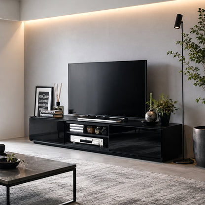 【幅120｜150｜180cm】 テレビ台 前面鏡面加工 ルクス
