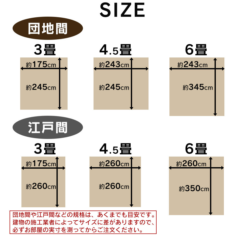 ウッドカーペット 4.5畳 江戸間 簡単 フローリング DIY バウム 260×260 – remembrance-doris