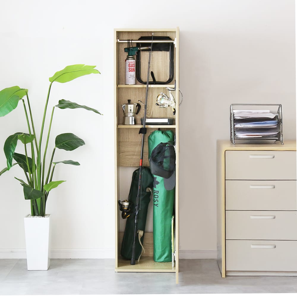 大容量収納ロッカー 掃除用具入れ 【幅40㎝｜60㎝】 アリア