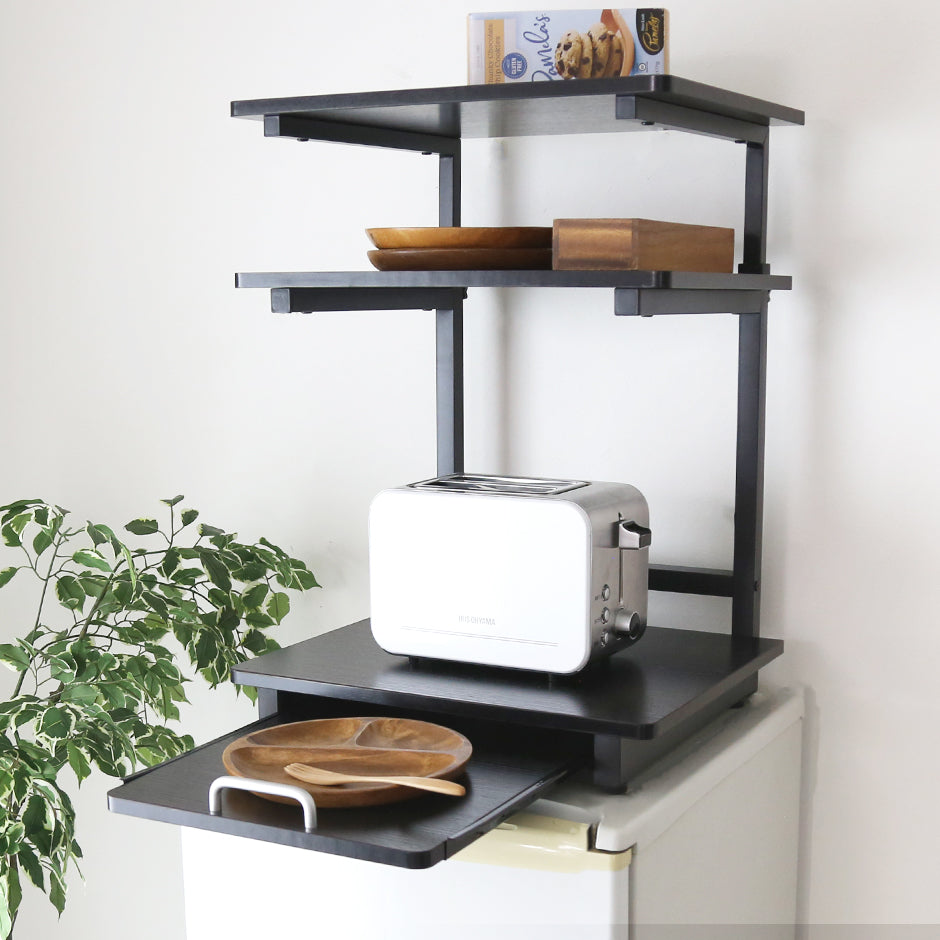 【幅47.5】冷蔵庫上ラック  トルト2段