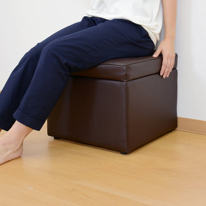 収納付きボックススツール
