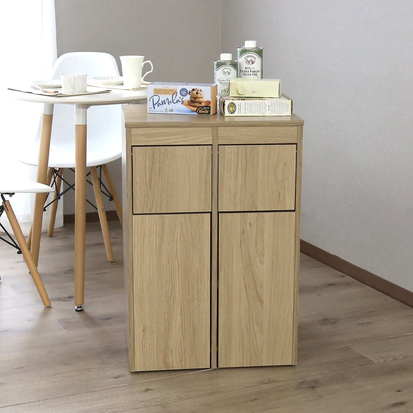 木目調ダストボックス クヌート【１列｜２列】