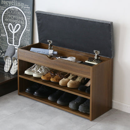 座面クッション付き収納ベンチ【幅60㎝｜80㎝】 マリス