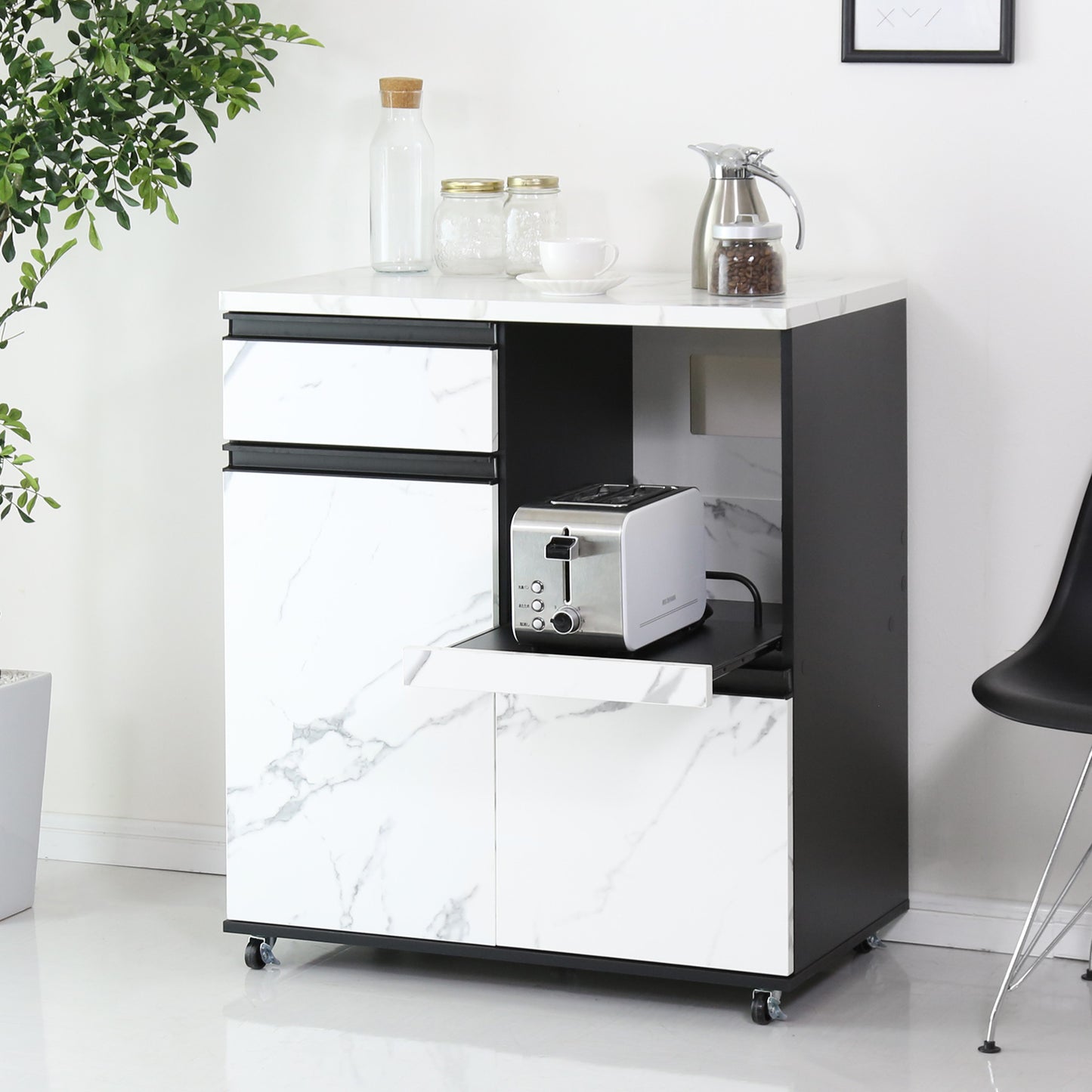 【幅80】 キッチン収納 モナワイド