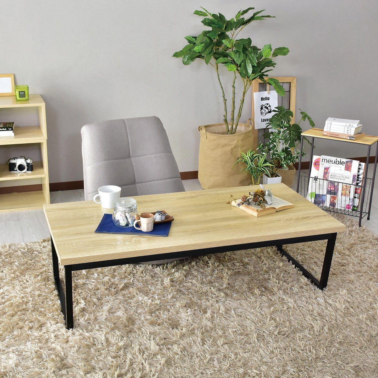 センターテーブル アニータ120