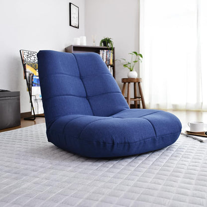 座椅子 リクライニング 14段階 ソファー 1人掛け ポケットコイル 厚さ17cm ラッコ