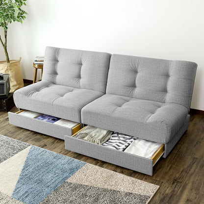 ソファーベッド 2人用ソファ リクライニング リート