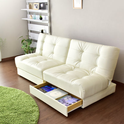 ソファーベッド 2人用ソファ リクライニング リート