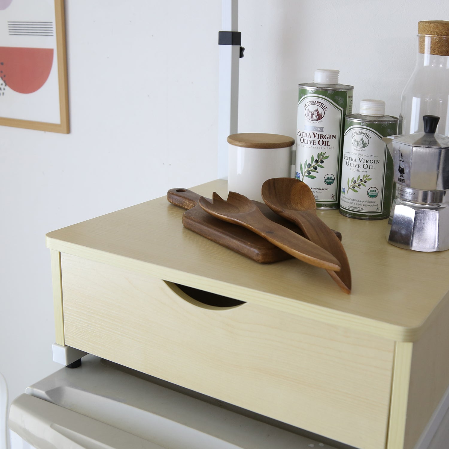 doris 冷蔵庫上収納 高さ調整/スライド棚付き トルト – remembrance-doris