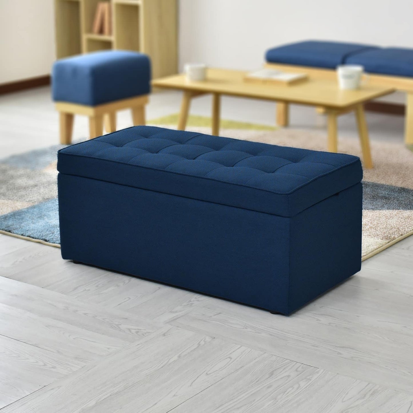 収納スツール トランクベンチ