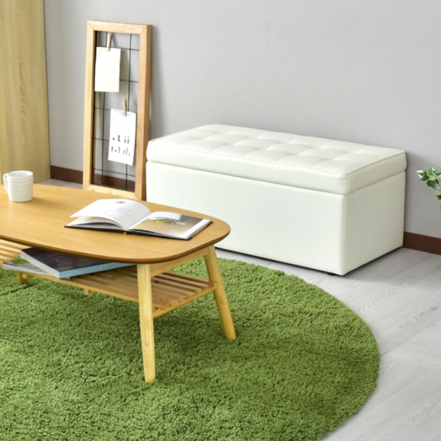 収納スツール トランクベンチ