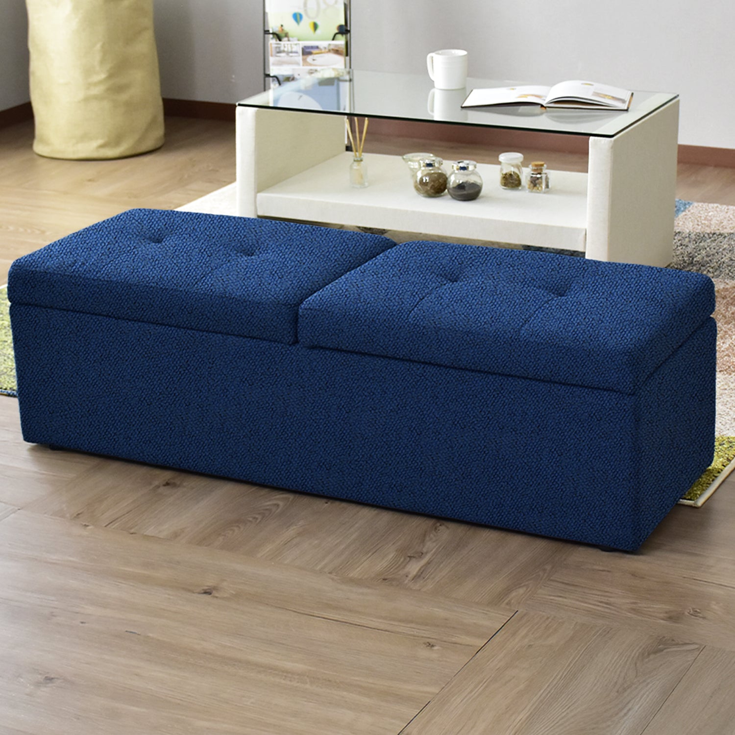 幅119】収納スツール ツインベンチ – remembrance-doris