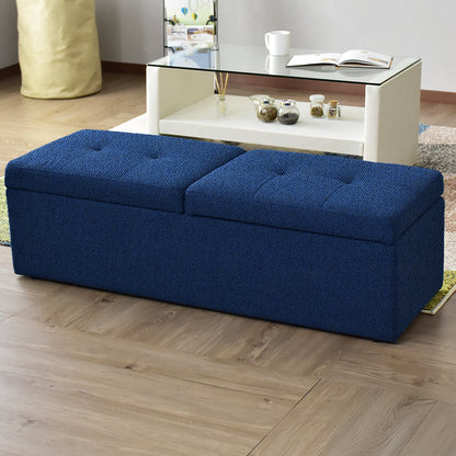 【幅119】収納スツール  ツインベンチ