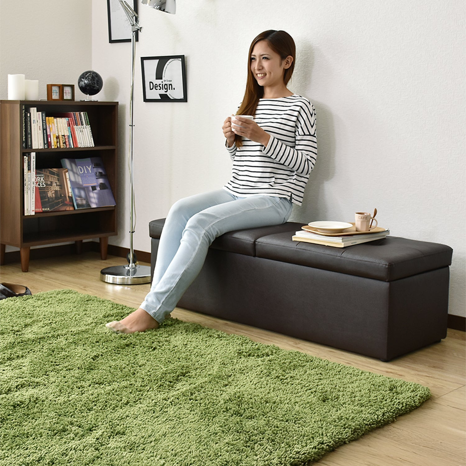 幅117】収納スツール ツインベンチ – remembrance-doris