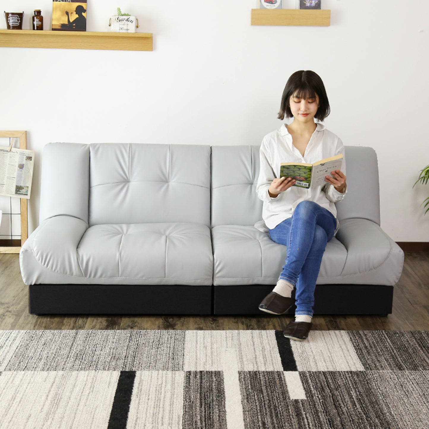 【幅174】  ソファーベッド バジーナ