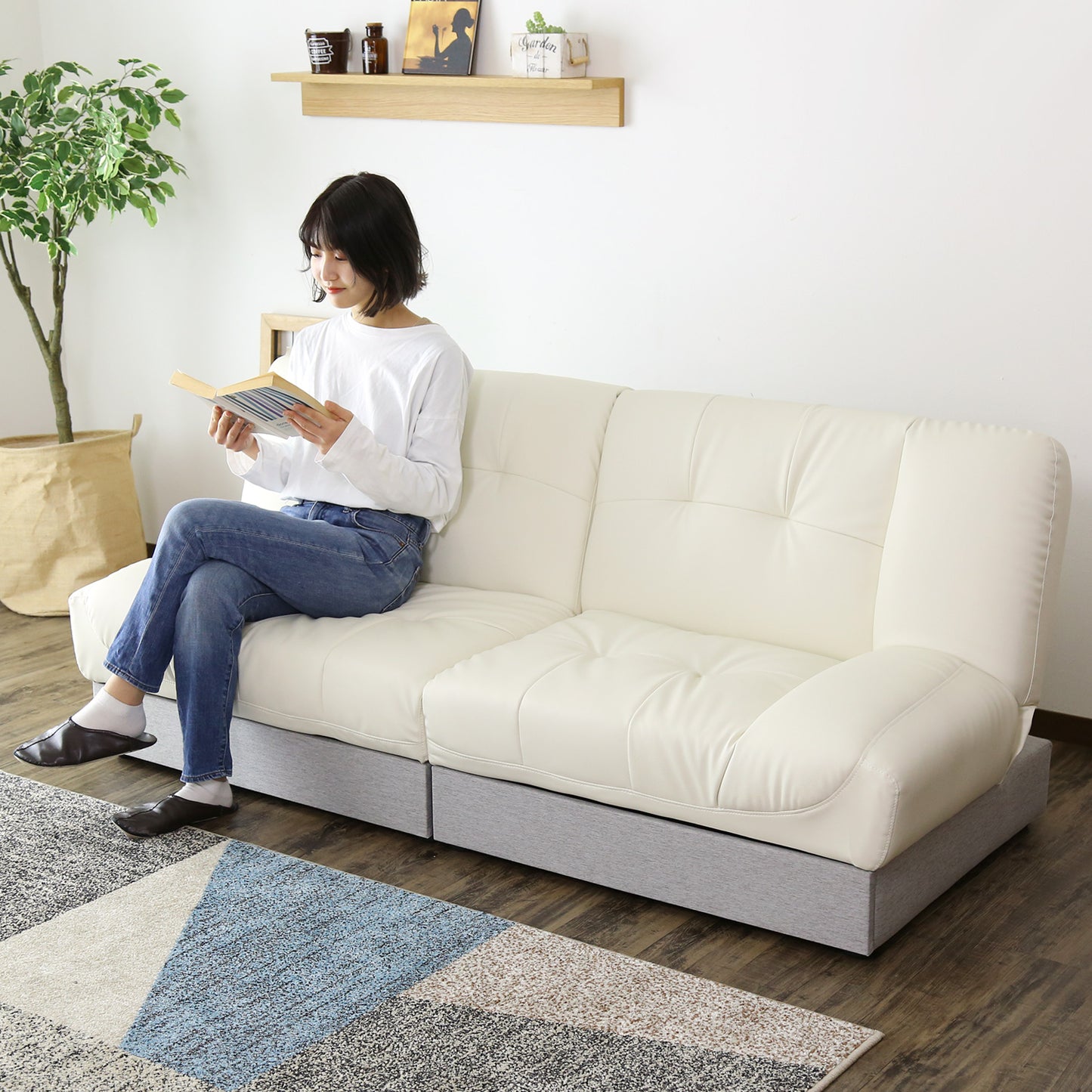 【幅174】  ソファーベッド バジーナ