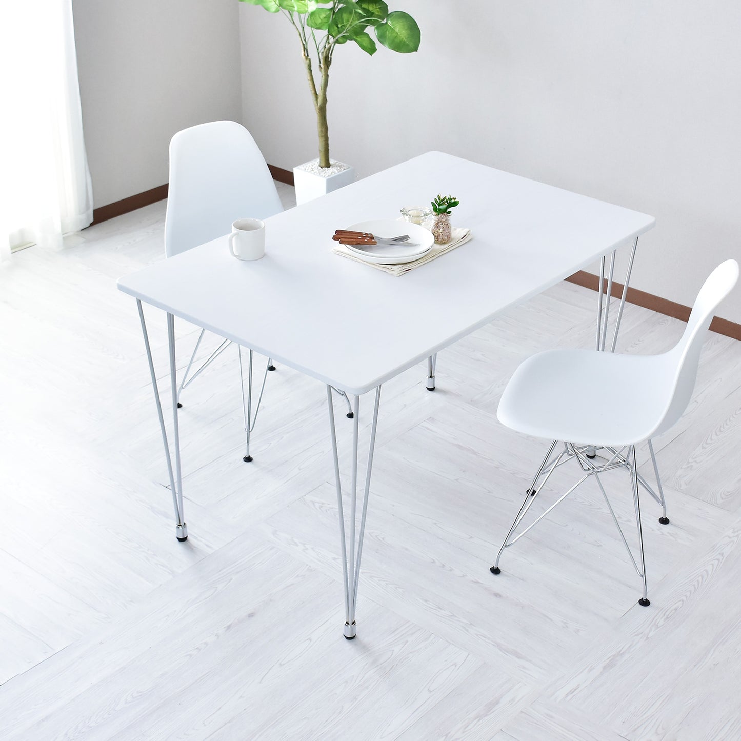 ダイニングテーブル 幅75cm｜幅120㎝  アニエス