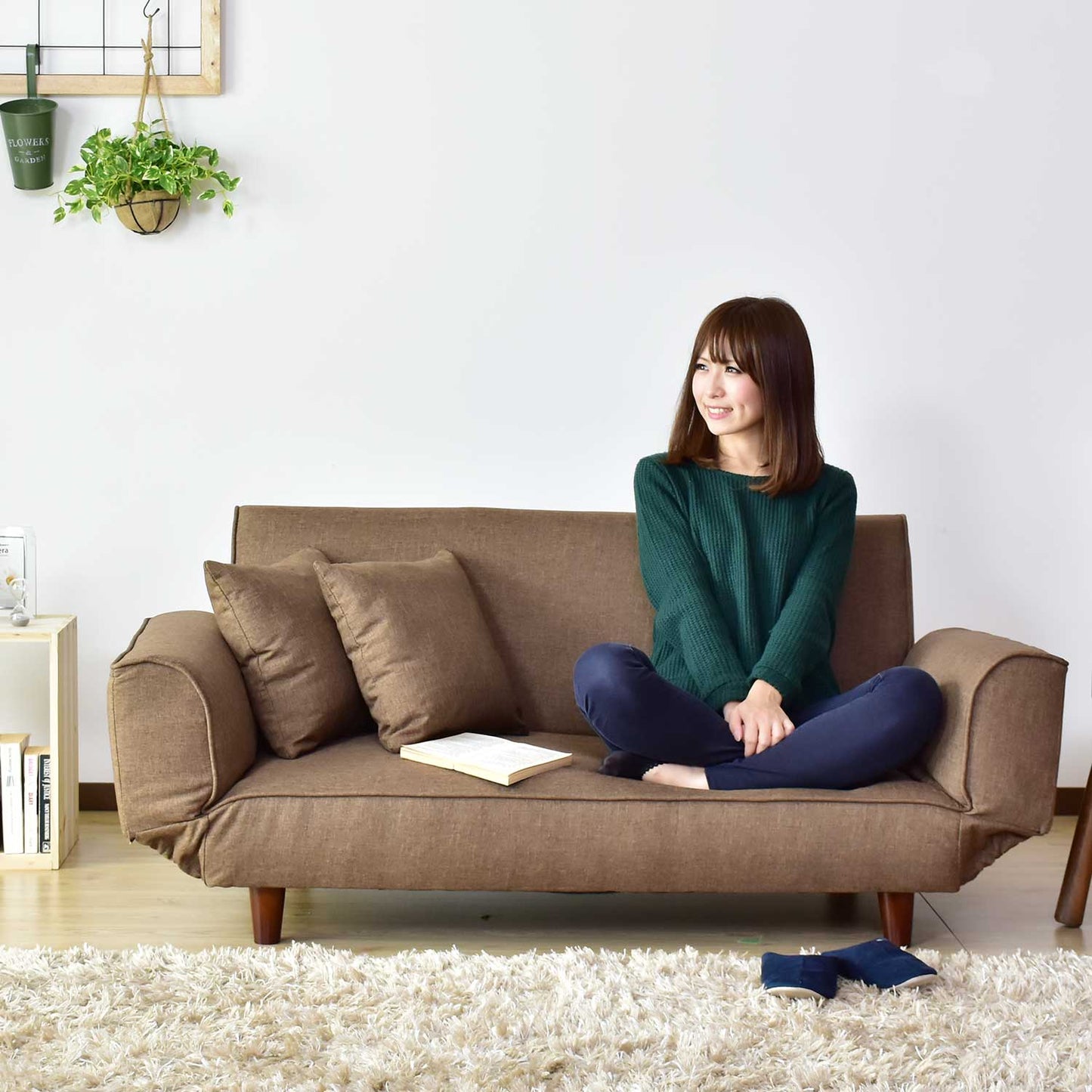 ソファーベッド 幅148cm デランナ 2P
