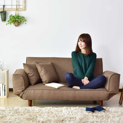 ソファーベッド 幅148cm デランナ 2P