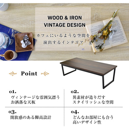 センターテーブル アニータ120