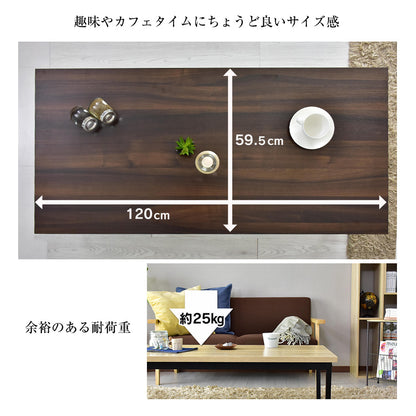 センターテーブル アニータ120