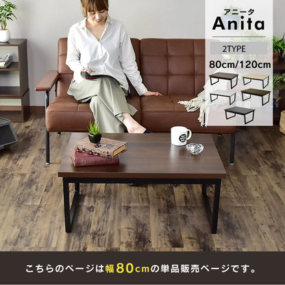 センターテーブル アニータ80