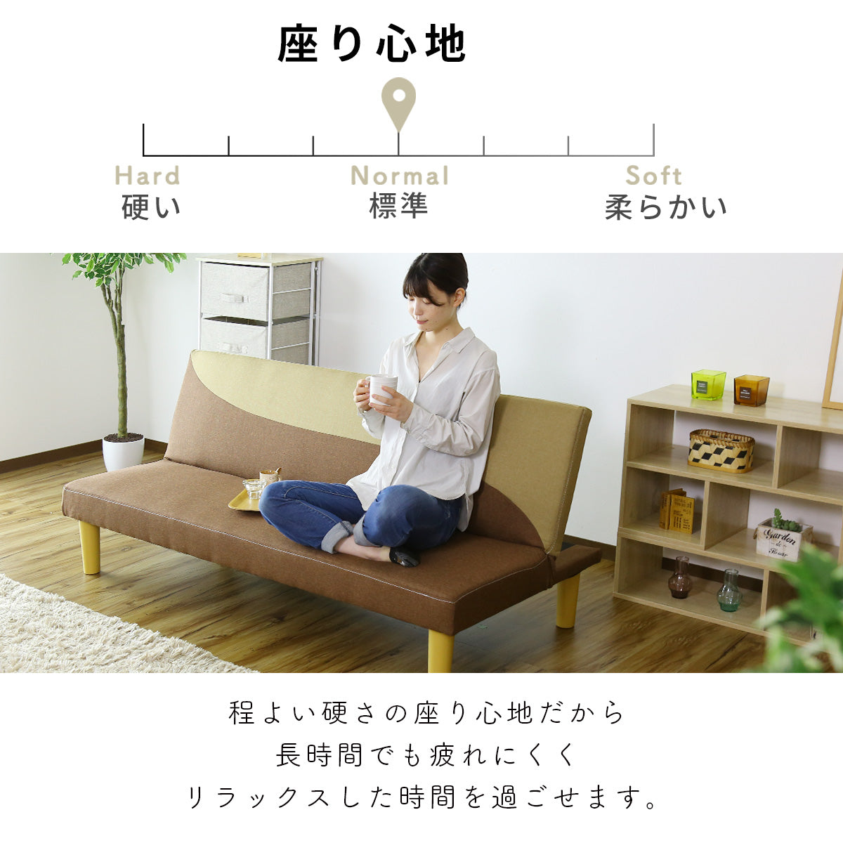 ソファーベッド　BELINDA コンパクト グレー 美品 2人用ソファ ソファーベッド ベリンダ – ドリス公式ストア