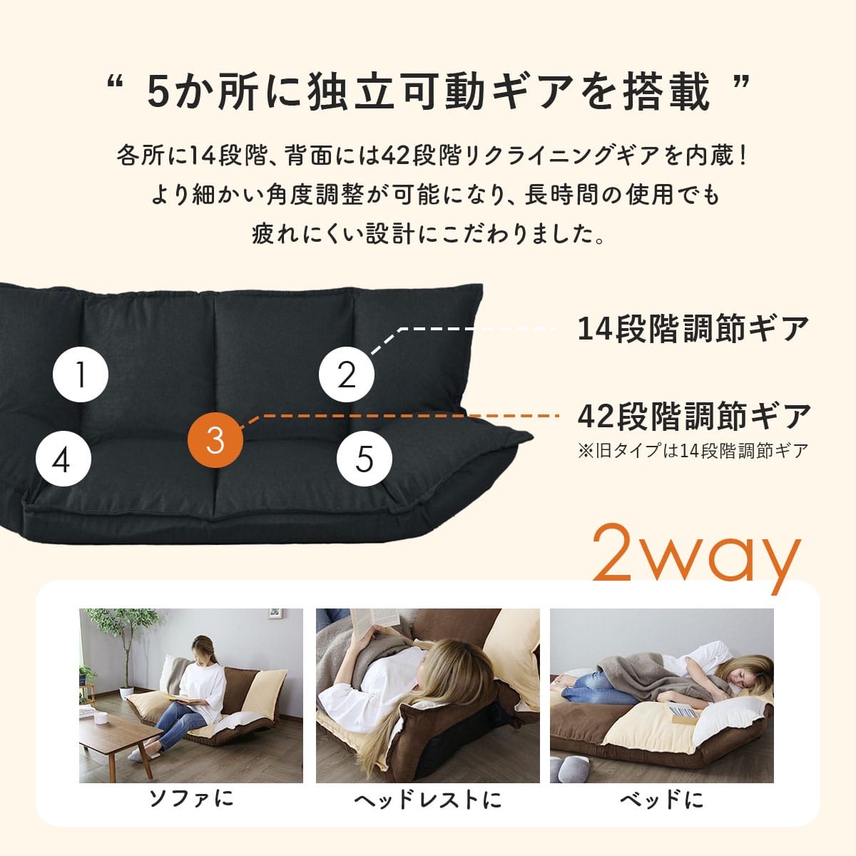 フロアソファ バーニーズ