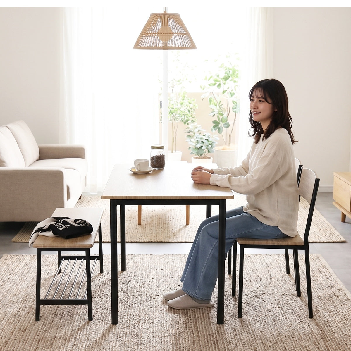 ダイニングセット【3点｜4点｜5点】カリクス