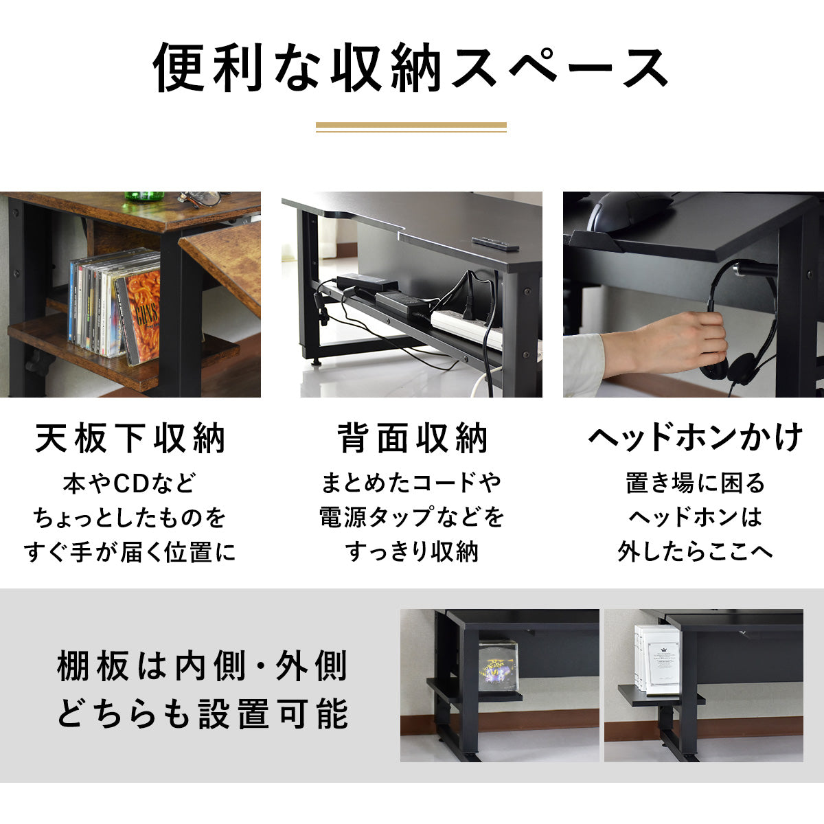 空間最適化耐久性とスタイル 調節可能シューズラック 3段 - 下駄箱