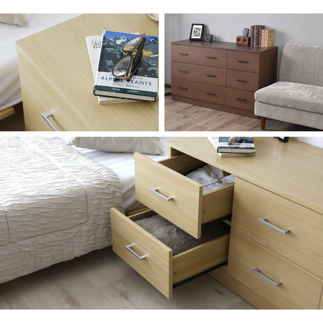 木製チェスト 【幅60/120】 2段｜3段｜4段  デニス2