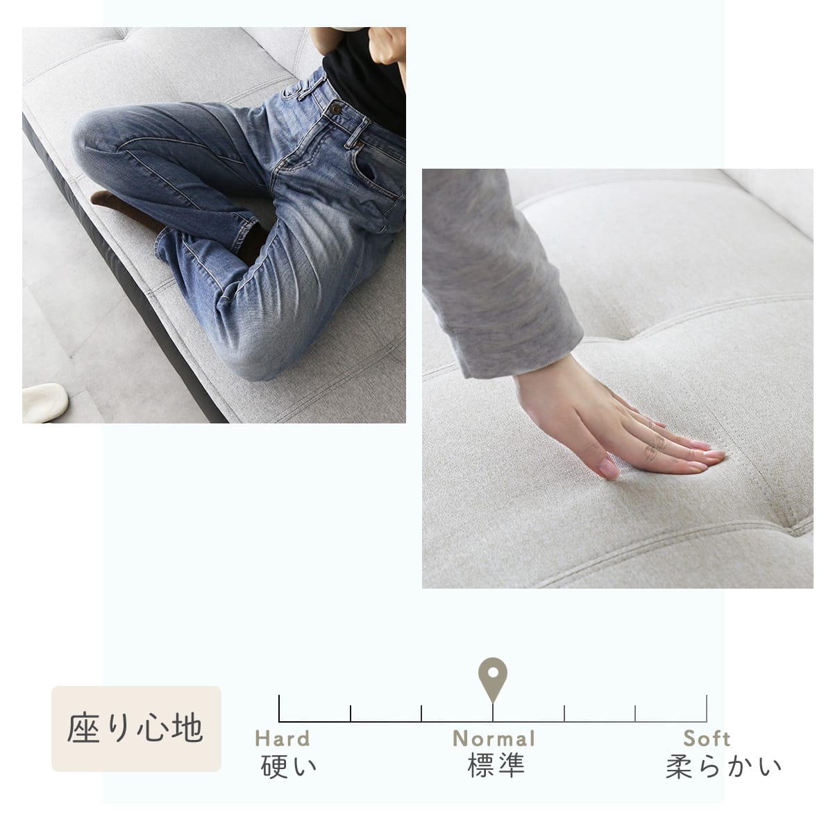 【2人掛け】ソファベッド ディヴァン