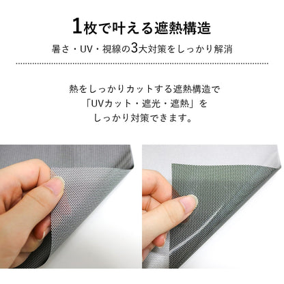 網戸遮熱シート【94×200㎝】2枚セット