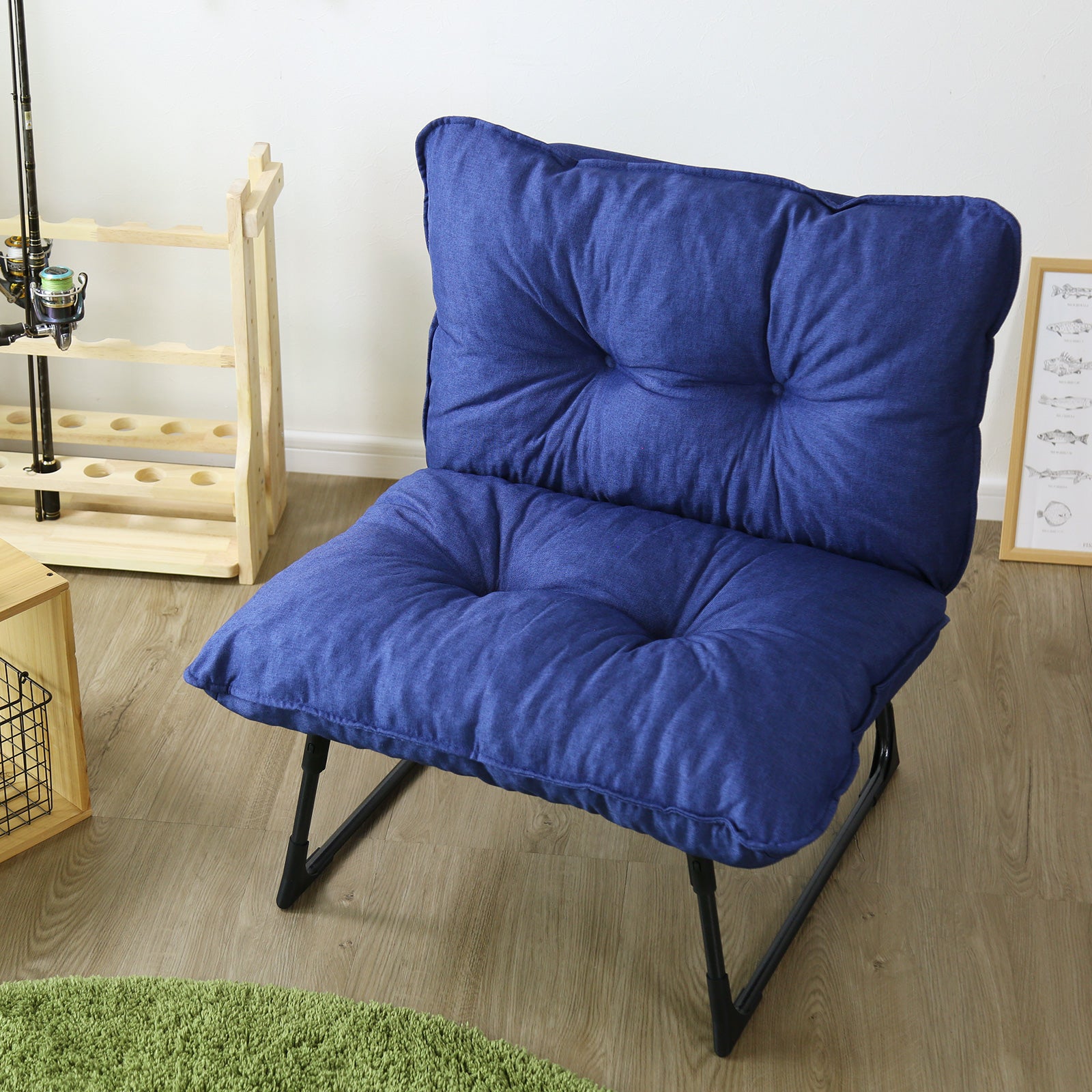 幅72] 一人掛け折りたたみソファ ユリウド1P｜【公式】家具通販の