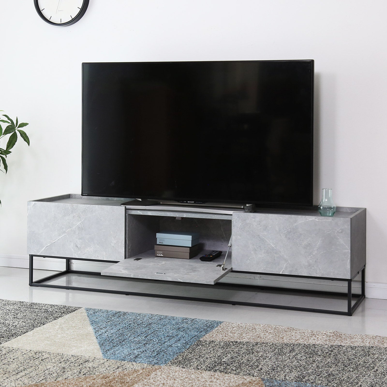 最終値下げ！DORIS テレビボード　ストーングレー　50インチ対応 テレビ台｜家具・インテリア通販のremembrance doris公式