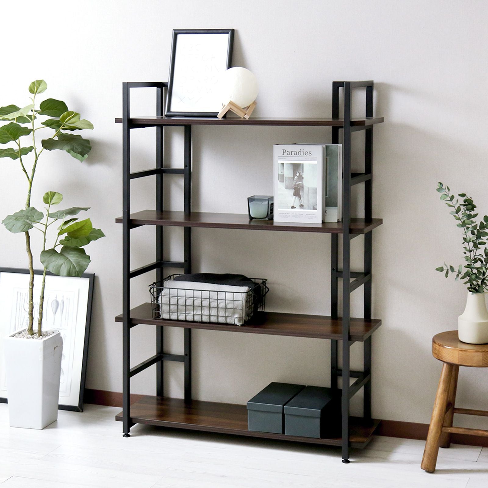 doris 幅90㎝ オープンラック ガイル【3段/4段/5段】 – remembrance-doris