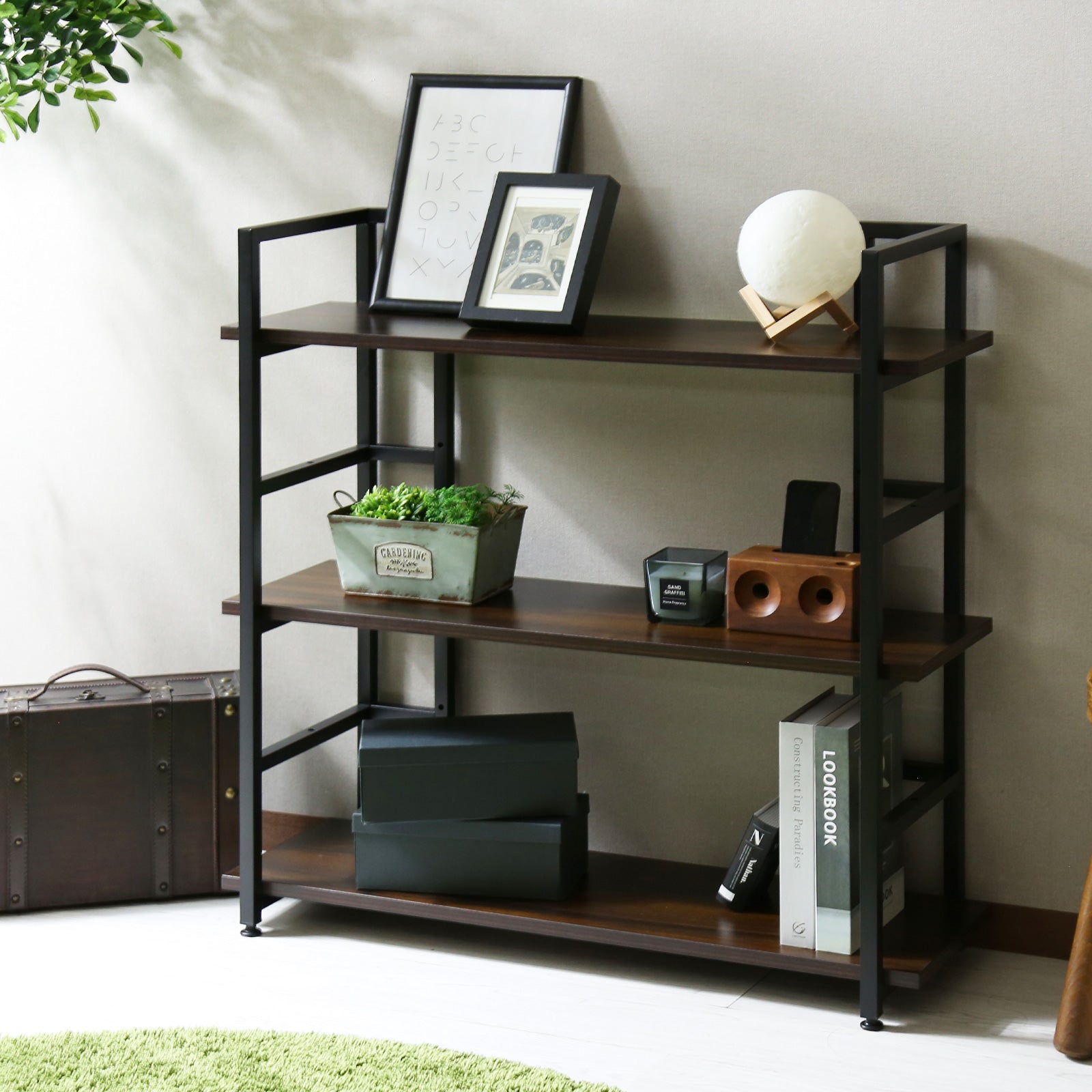 doris 幅90㎝ オープンラック ガイル【3段/4段/5段】 – remembrance-doris